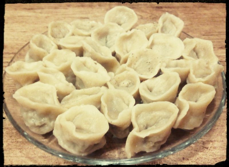 Uszka z kapustą i grzybami 