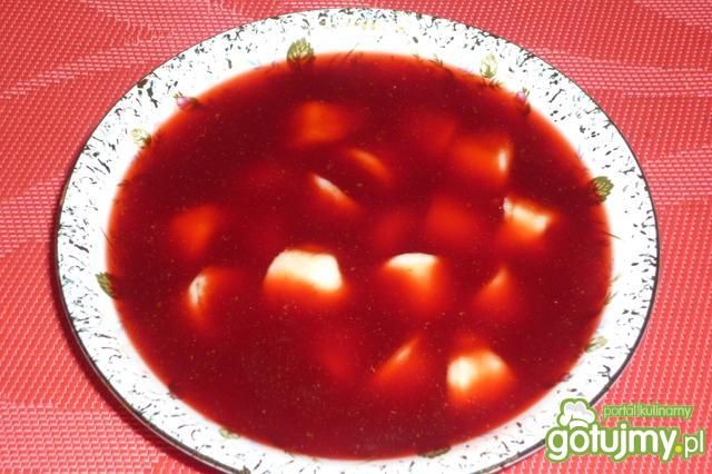 Uszka z kapustą kiszoną i grzybami 