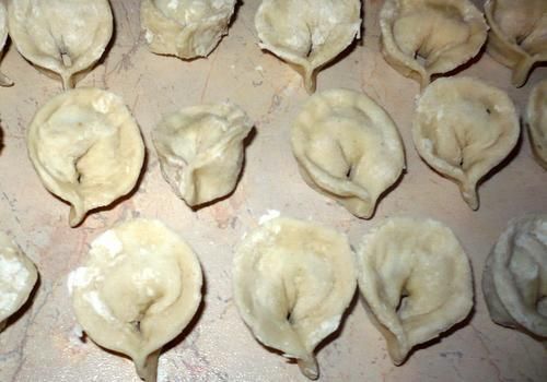 Uszka z pieczarkami Uszka z pieczarkami