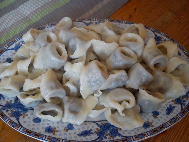 Uszka z pieczarkami Uszka z pieczarkami