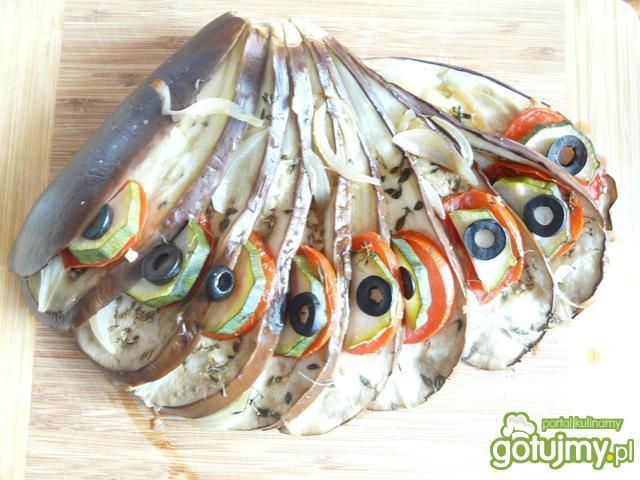 Wachlarz bakłażanowy Wachlarz bakłażanowy