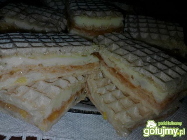 Wafelki pomarańczowe Wafelki pomarańczowe