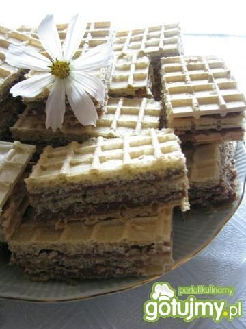 Wafelki prawdziwie sezamowo-waniliowe  Wafelki prawdziwie sezamowo-waniliowe