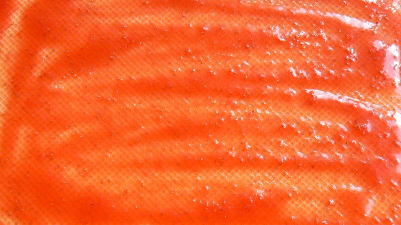 Wafelki z masą truskawkową