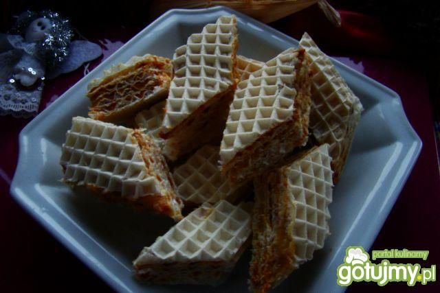 Wafelki z mlekiem w proszku  Wafelki z mlekiem w proszku
