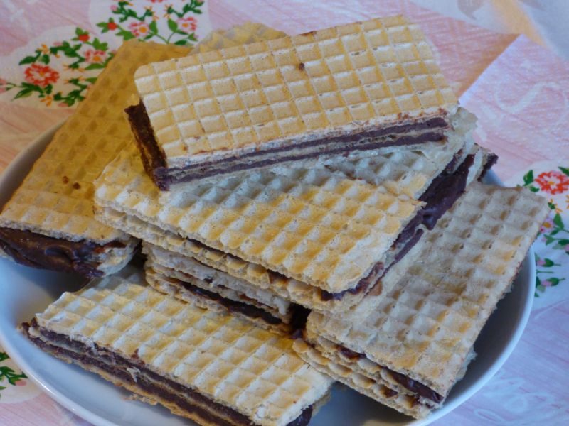 Wafle czekoladowe(proste i łatwe) Wafle czekoladowe(proste i łatwe)