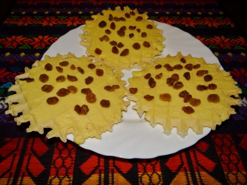 Wafle z masą mleczną Wafle z masą mleczną