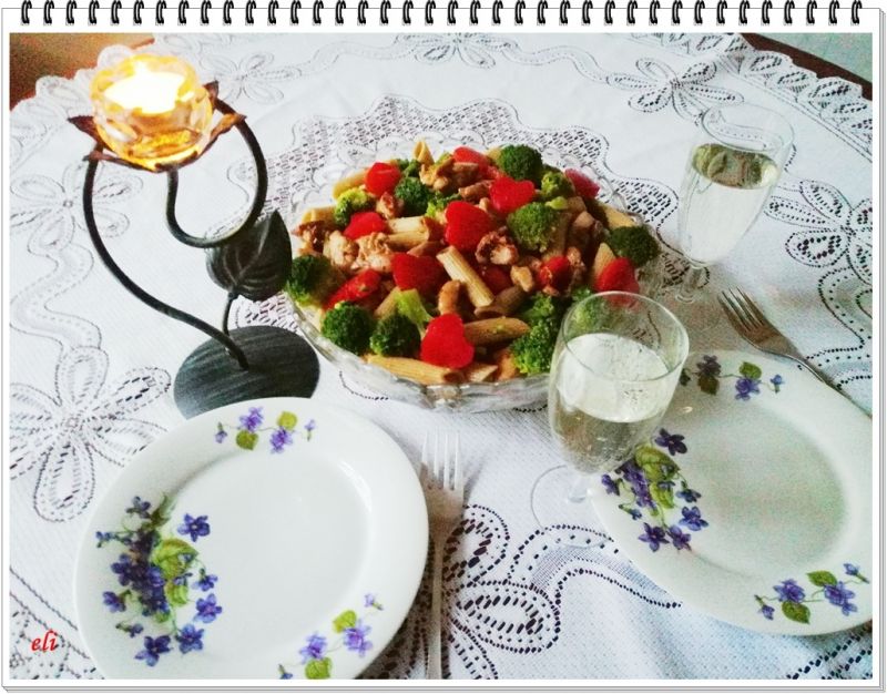 Walentynkowa sałatka Eli Walentynkowa sałatka Eli