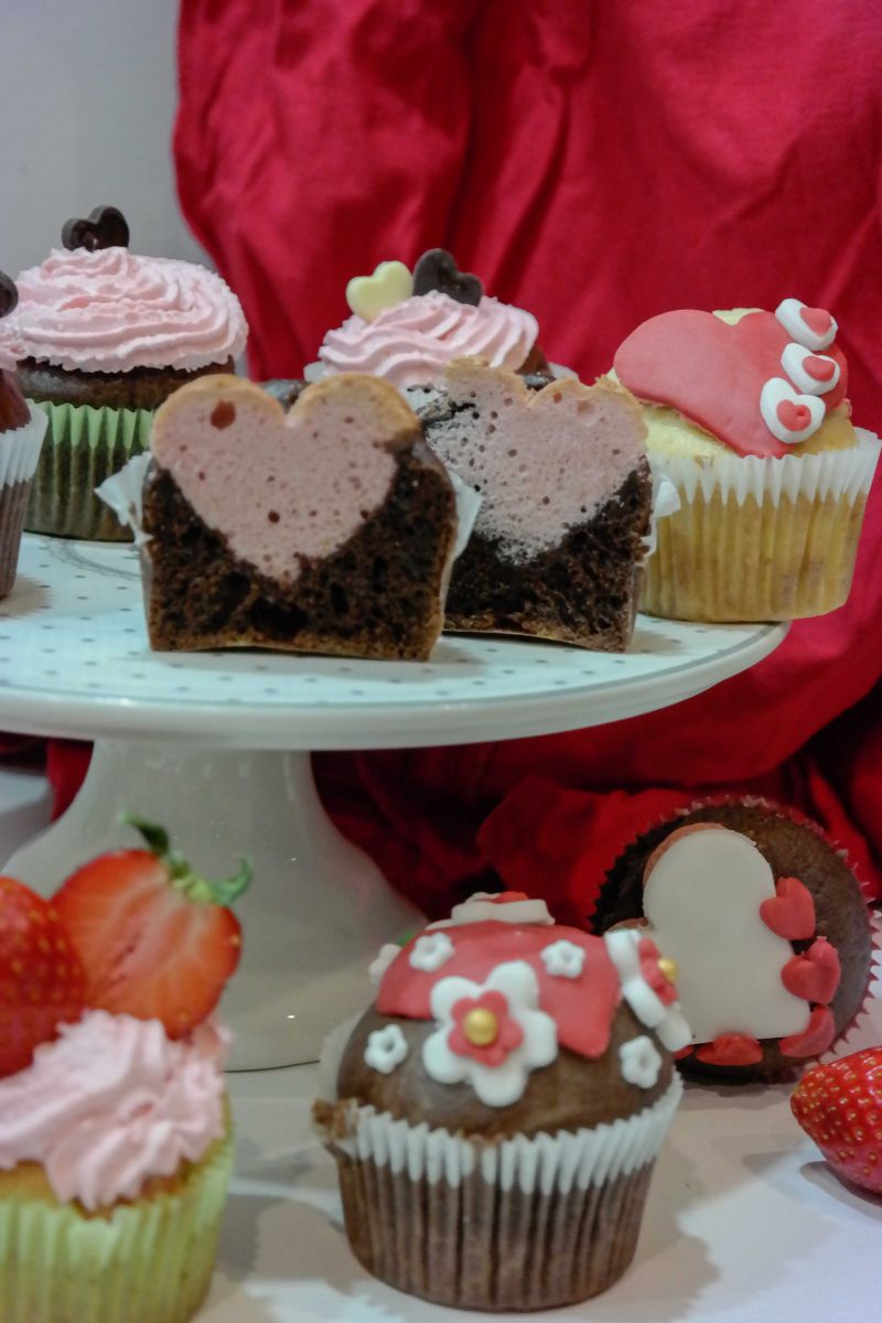 Walentynkowe babeczki 