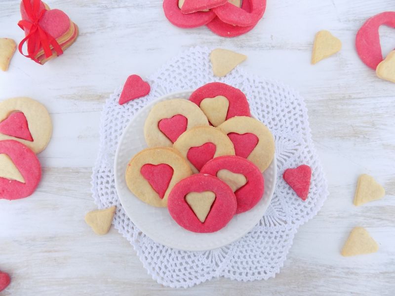 Walentynkowe ciasteczka