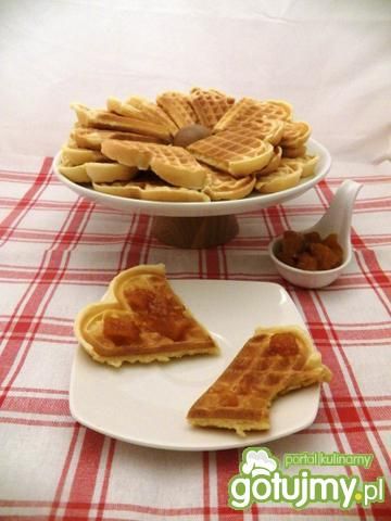 Walentynkowe gofry Walentynkowe gofry