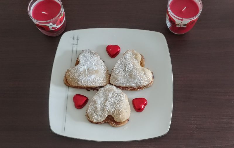 Walentynkowe mini-szarlotki Walentynkowe mini-szarlotki