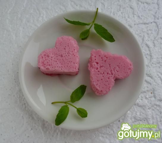 Walentynkowe mleczna pianka  Walentynkowe mleczna pianka