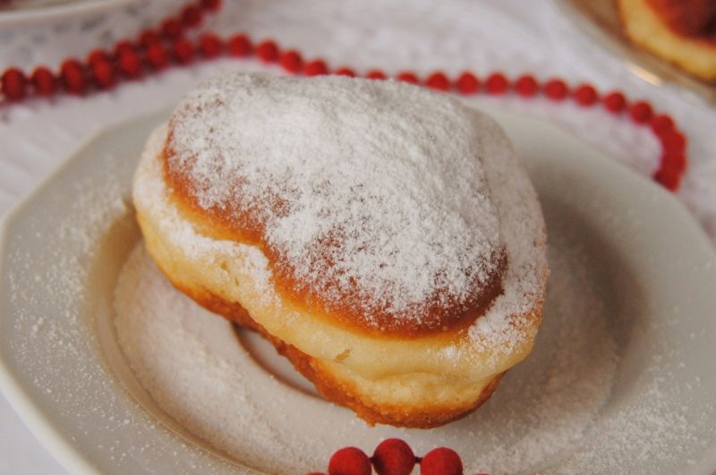 Walentynkowe pączki