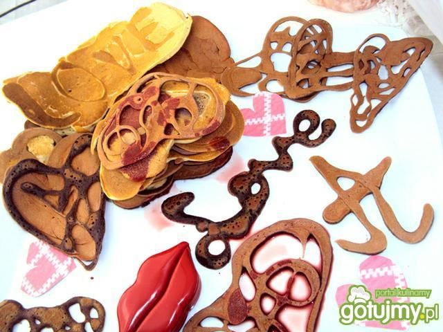 Walentynkowe pancakes