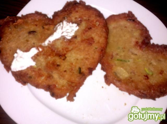 Walentynkowe placuszki ziemniaczane Gina