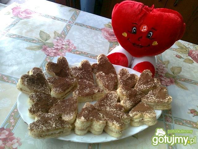 Walentynkowe torciki kawowe
