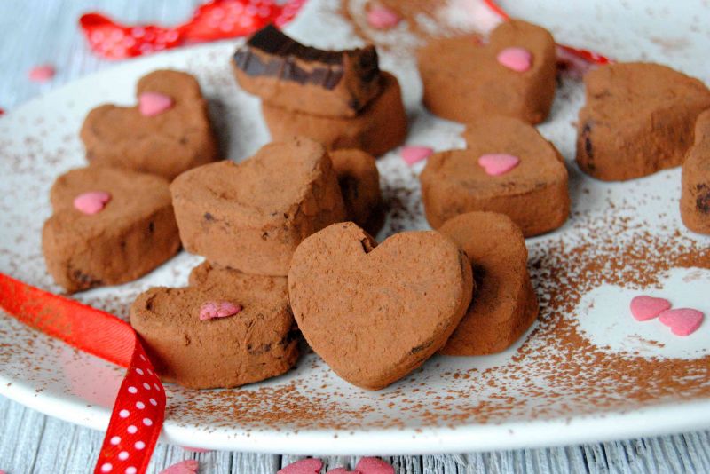 Walentynkowe trufle Walentynkowe trufle