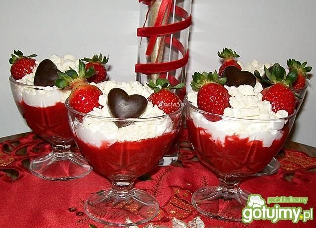 Walentynkowy deser Walentynkowy deser