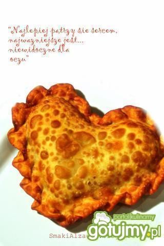 Walentynkowy pieróg w kształcie serca!
