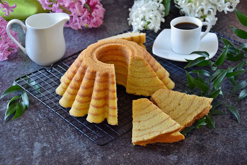 Waniliowa babka sękacz