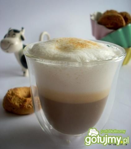 Waniliowa kawusia z mlekiem  Waniliowa kawusia z mlekiem