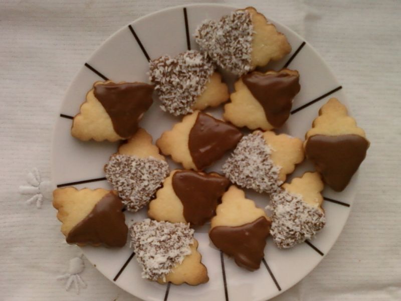 Waniliowe mini romby 