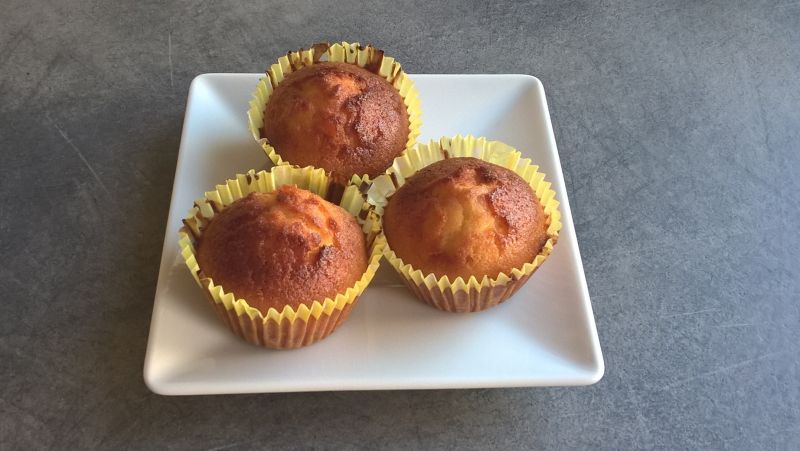 Waniliowe muffinki ze skórką pomarańczową