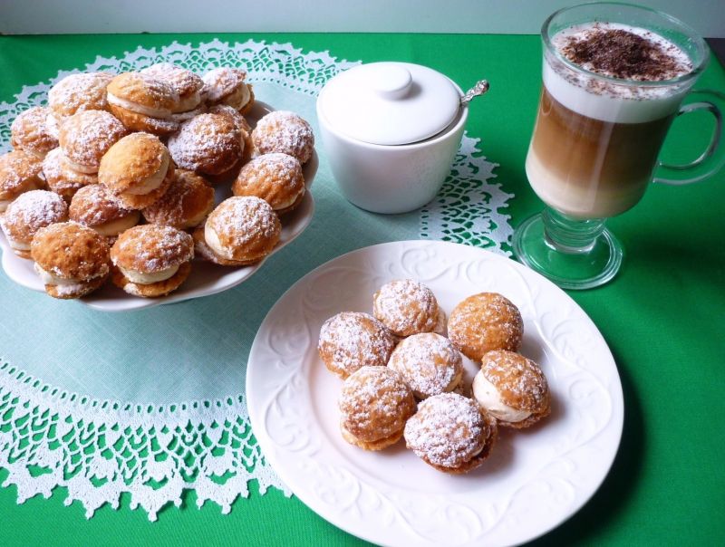 Waniliowe orzeszki z kremem Waniliowe orzeszki z kremem