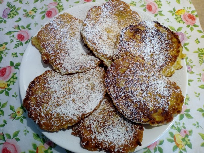 Waniliowe placki z cukinii