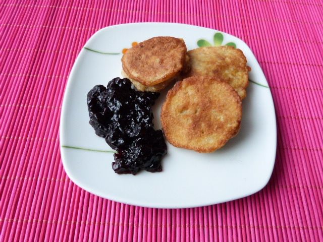 Waniliowe placuszki z serem 