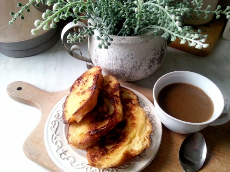 Waniliowe tosty francuskie