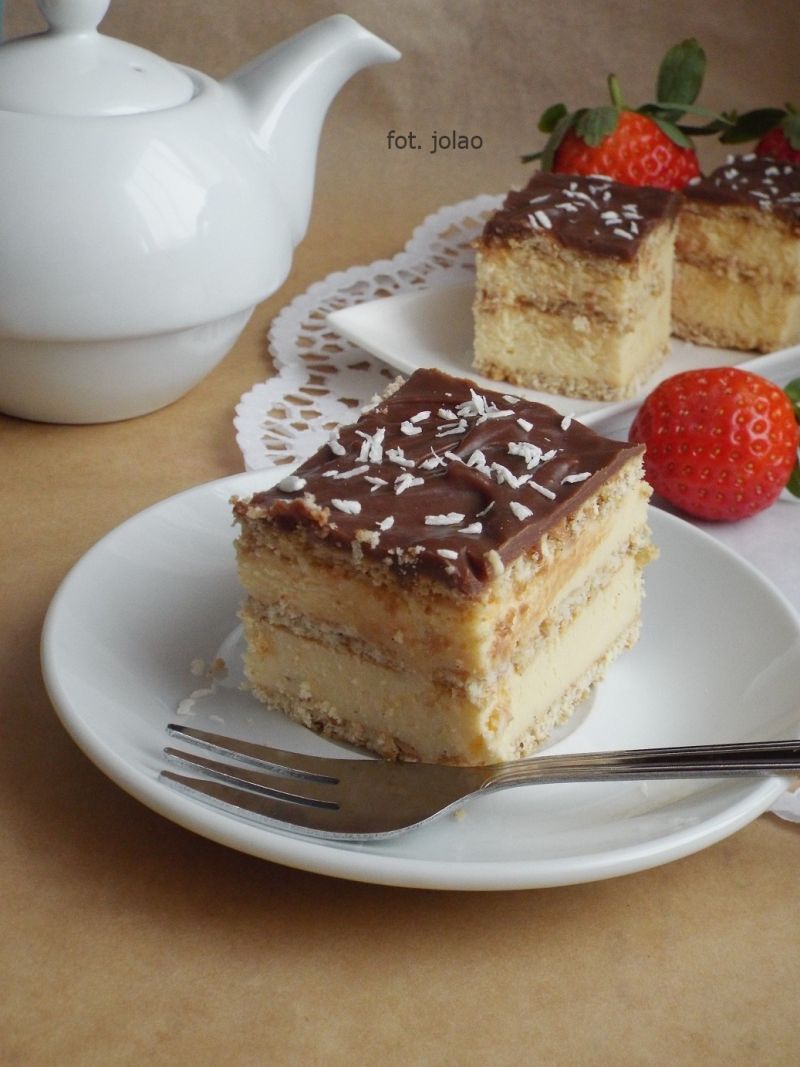 Waniliowy sernik gotowany