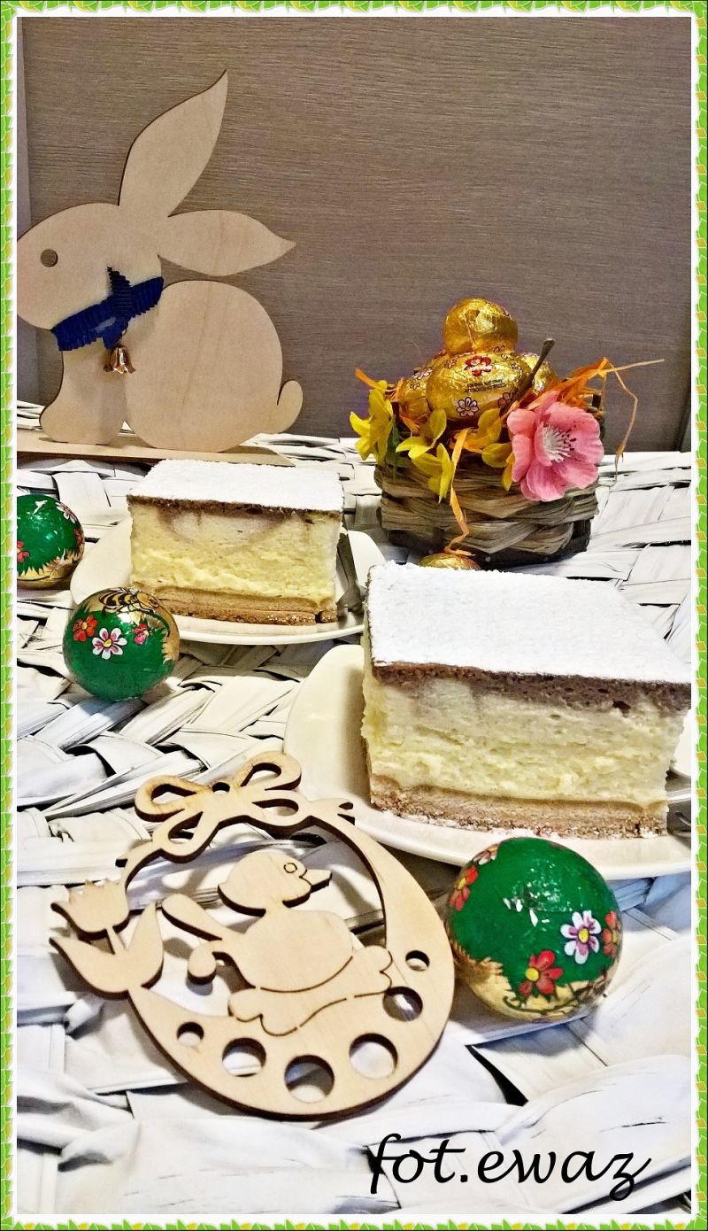 Waniliowy sernik z czekoladową nutą Waniliowy sernik z czekoladową nutą