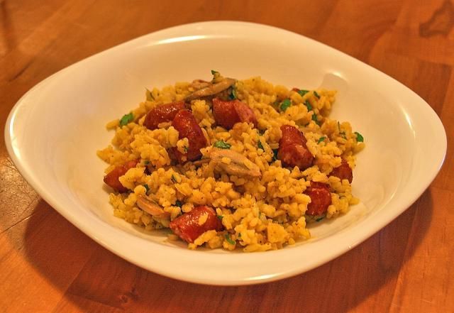 wariacje na temat ryżu z pieczarkami I