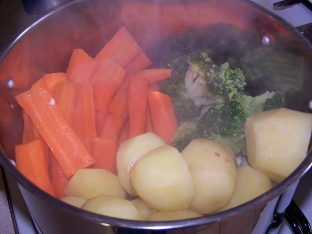 Warzywa na parze Warzywa na parze