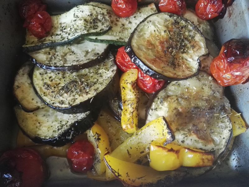 Warzywa po śródziemnomorsku Warzywa po śródziemnomorsku