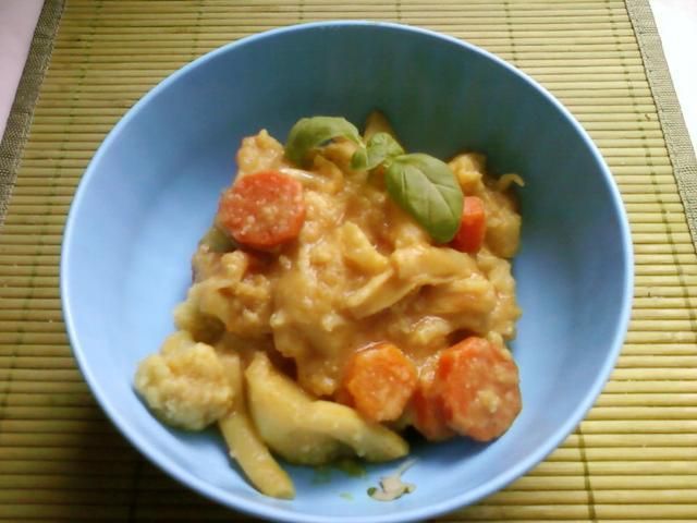 Warzywa w mleczku kokosowym z curry Warzywa w mleczku kokosowym z curry