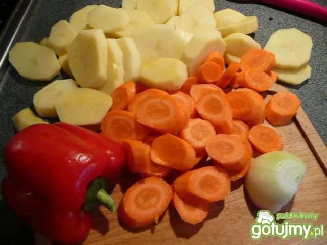 Warzywa z boczkiem do lub na obiad