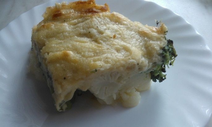 Warzywa zapiekane pod beszamelem Warzywa zapiekane pod beszamelem