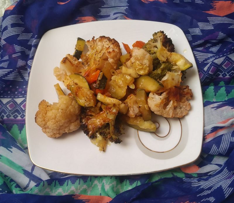 Warzywa zapiekane z serem