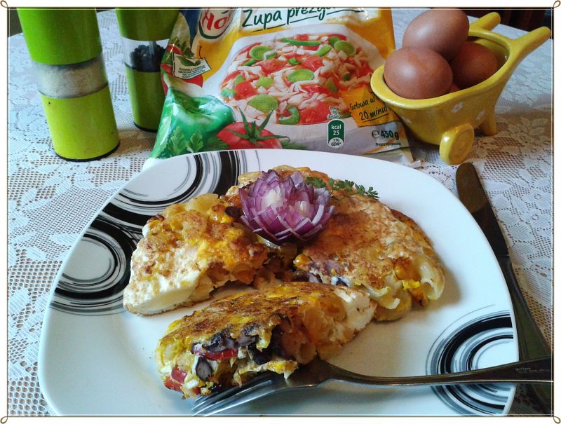 Warzywna fritata po prezydencku  Warzywna fritata po prezydencku