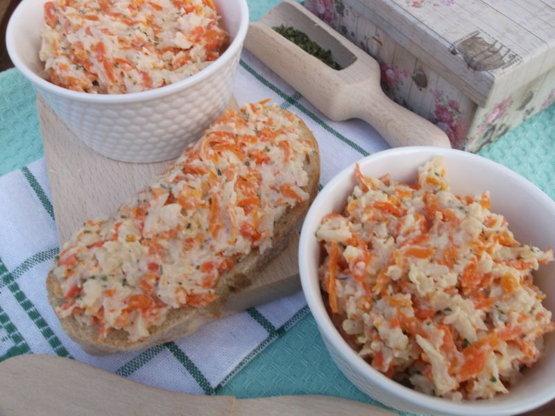 Warzywna pasta na kanapki Warzywna pasta na kanapki