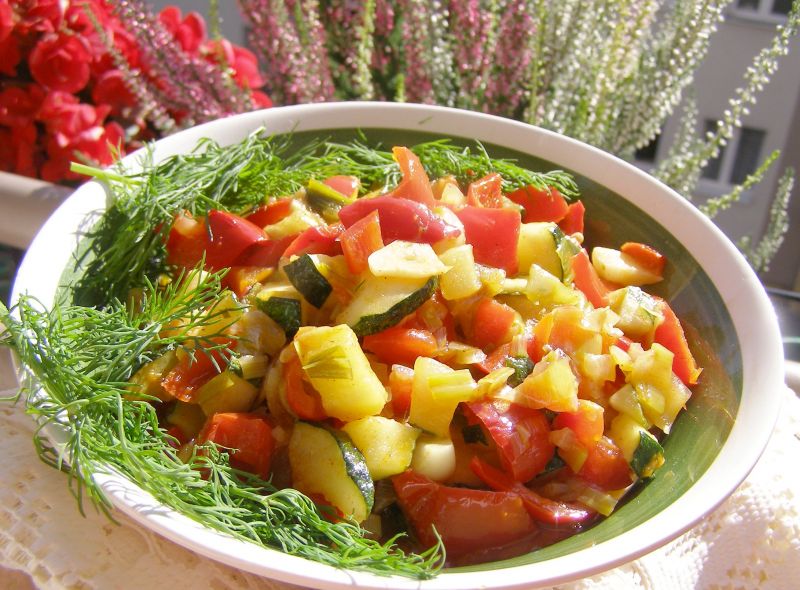 Warzywna potrawka Warzywna potrawka