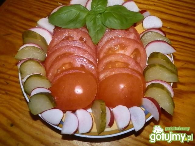 Warzywna przystawka. Warzywna przystawka.