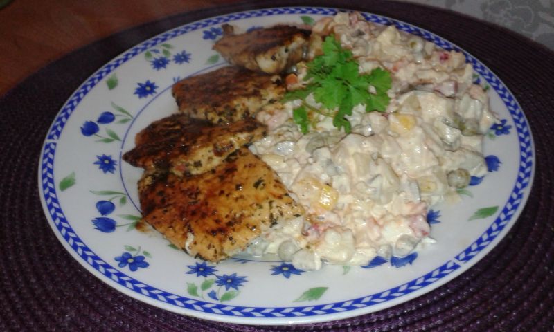 Warzywna sałatka Warzywna sałatka