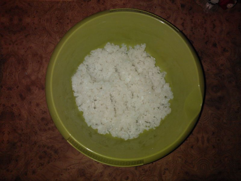 Warzywna sałatka z ryżem