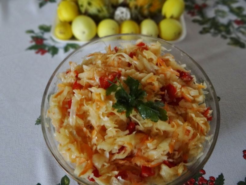 Warzywna surówka do obiadu wg Megg Warzywna surówka do obiadu wg Megg