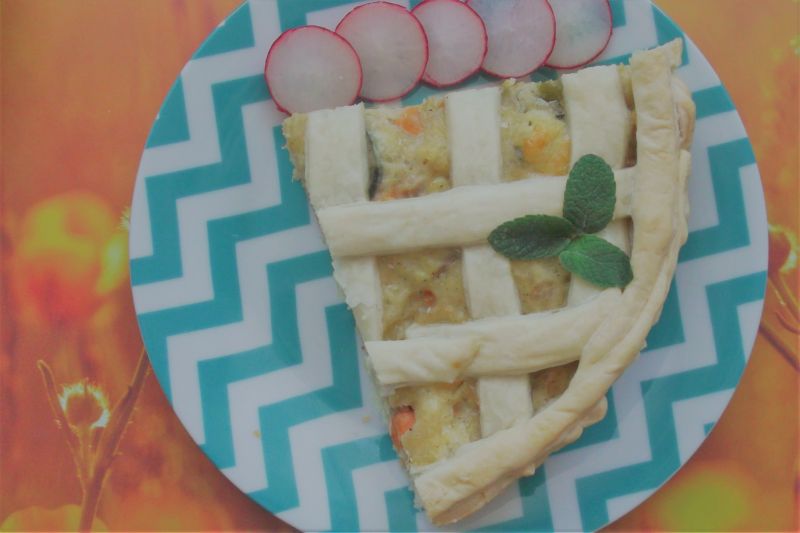 Warzywna tarta francuska