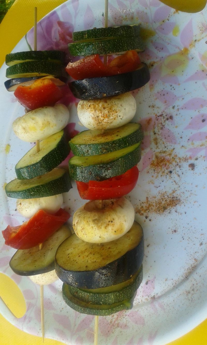 Warzywne szaszłyki